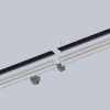 stainless steel linear drain join together