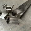 117 mm width stainless steel linear drain for passing car