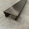 stainless steel linear drain for passing car