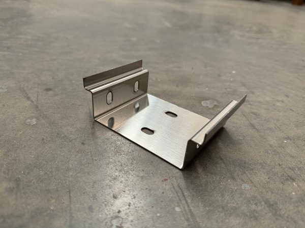 117 mm width stainless steel linear drain joiner