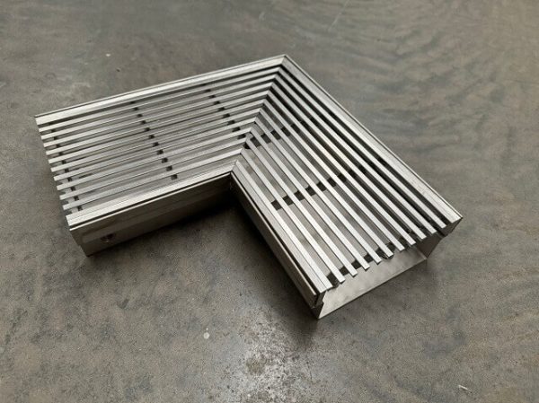 stainless steel drain corner