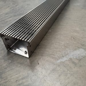 stainless steel linear drain 135 mm -90 mm for vehicle