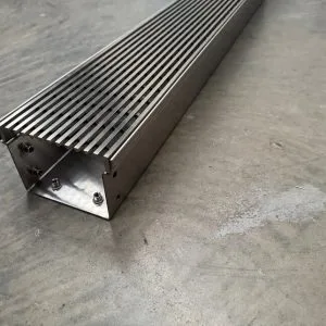 stainless steel linear drain 135 mm -90 mm for vehicle