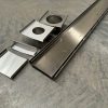 Tile insert drain - 100 mm wide 25 mm deep