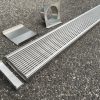heel guard drain 100 mm wide 25 mm deep