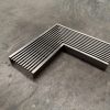 79 mm wide heel guard grate corner